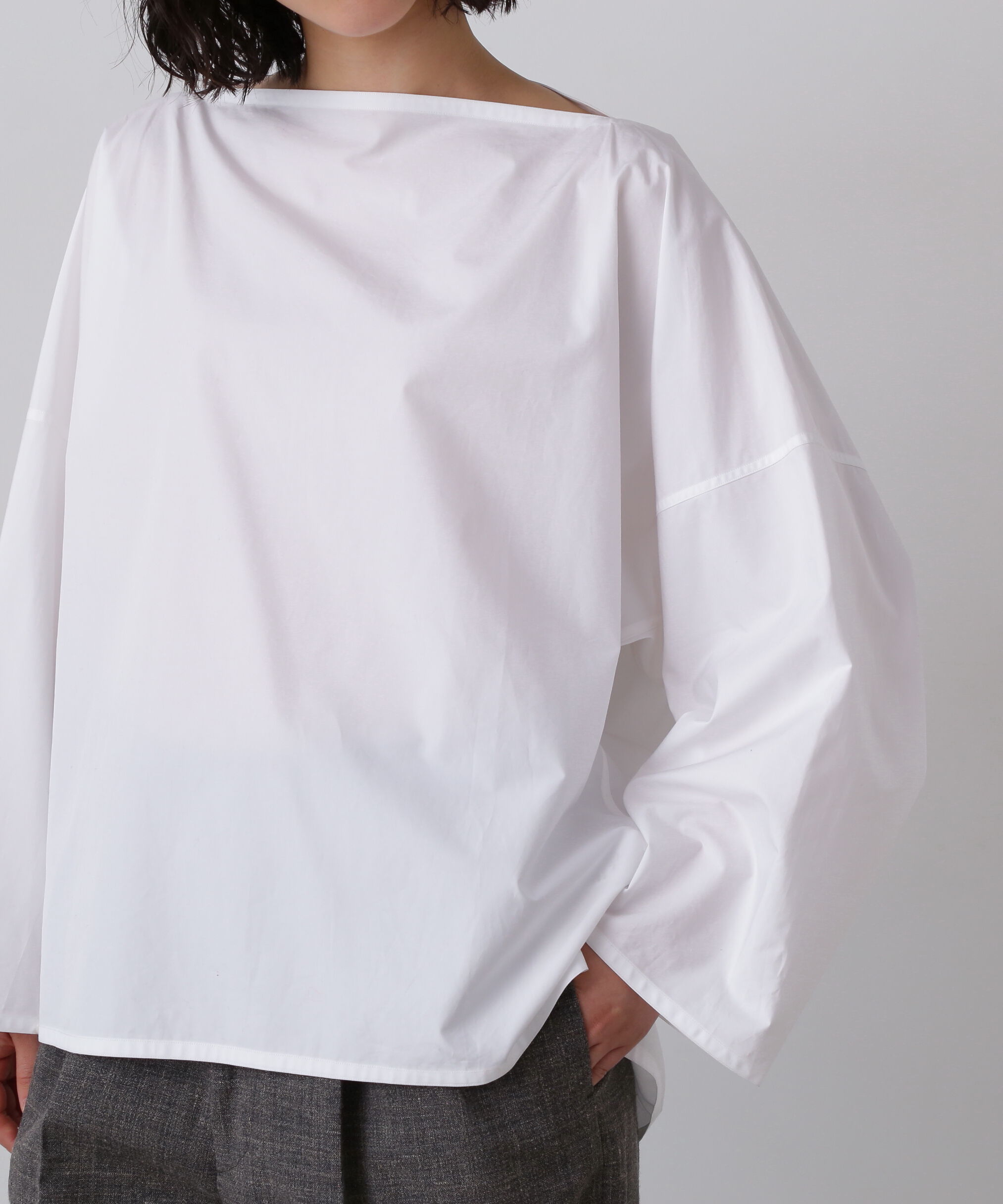 YLEVE 「YLEVE / FINX COTTON WEATHER PULL OVER SHIRT」|シャツ・ブラウス|