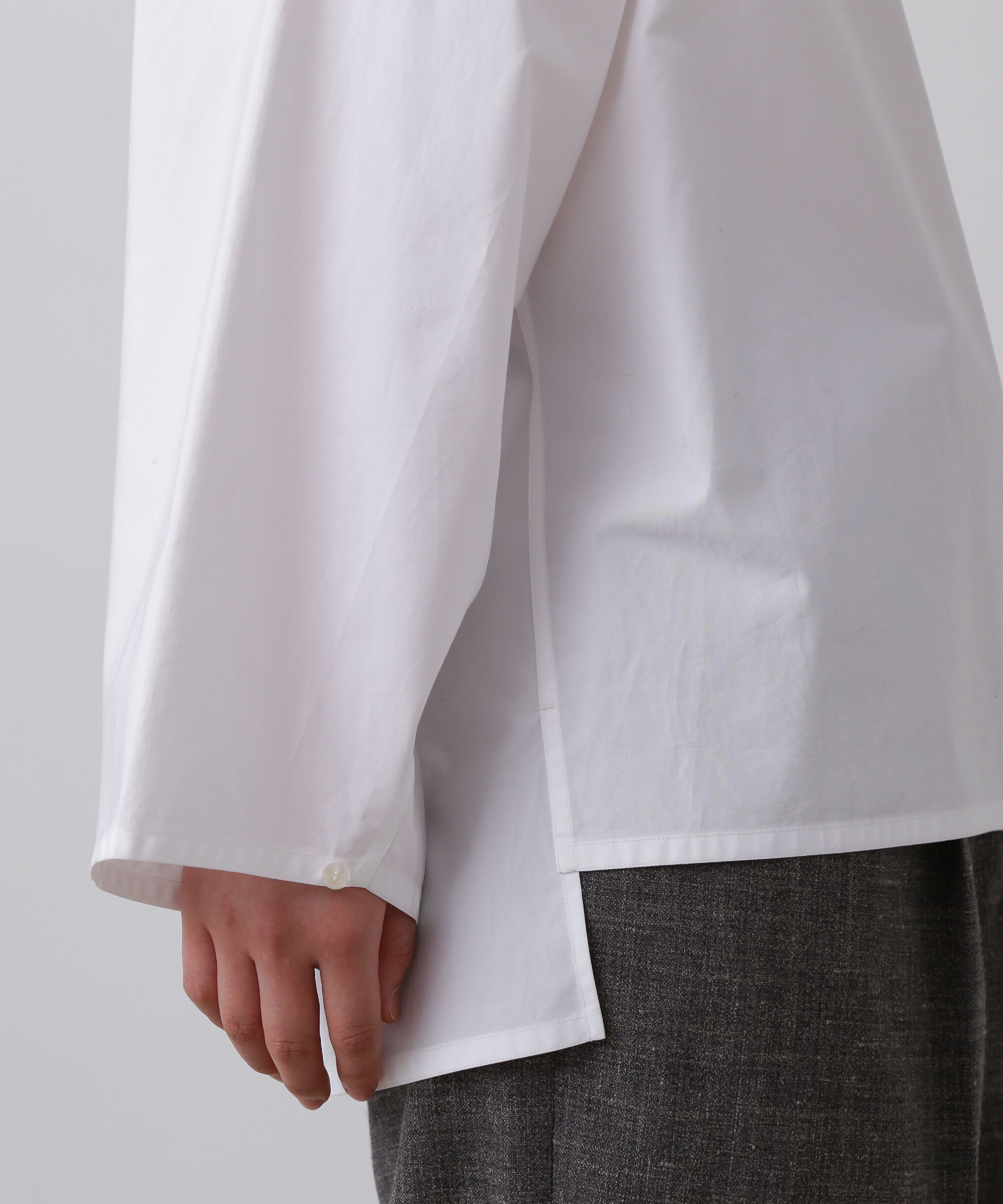 YLEVE 「YLEVE / FINX COTTON WEATHER PULL OVER SHIRT」|シャツ・ブラウス|