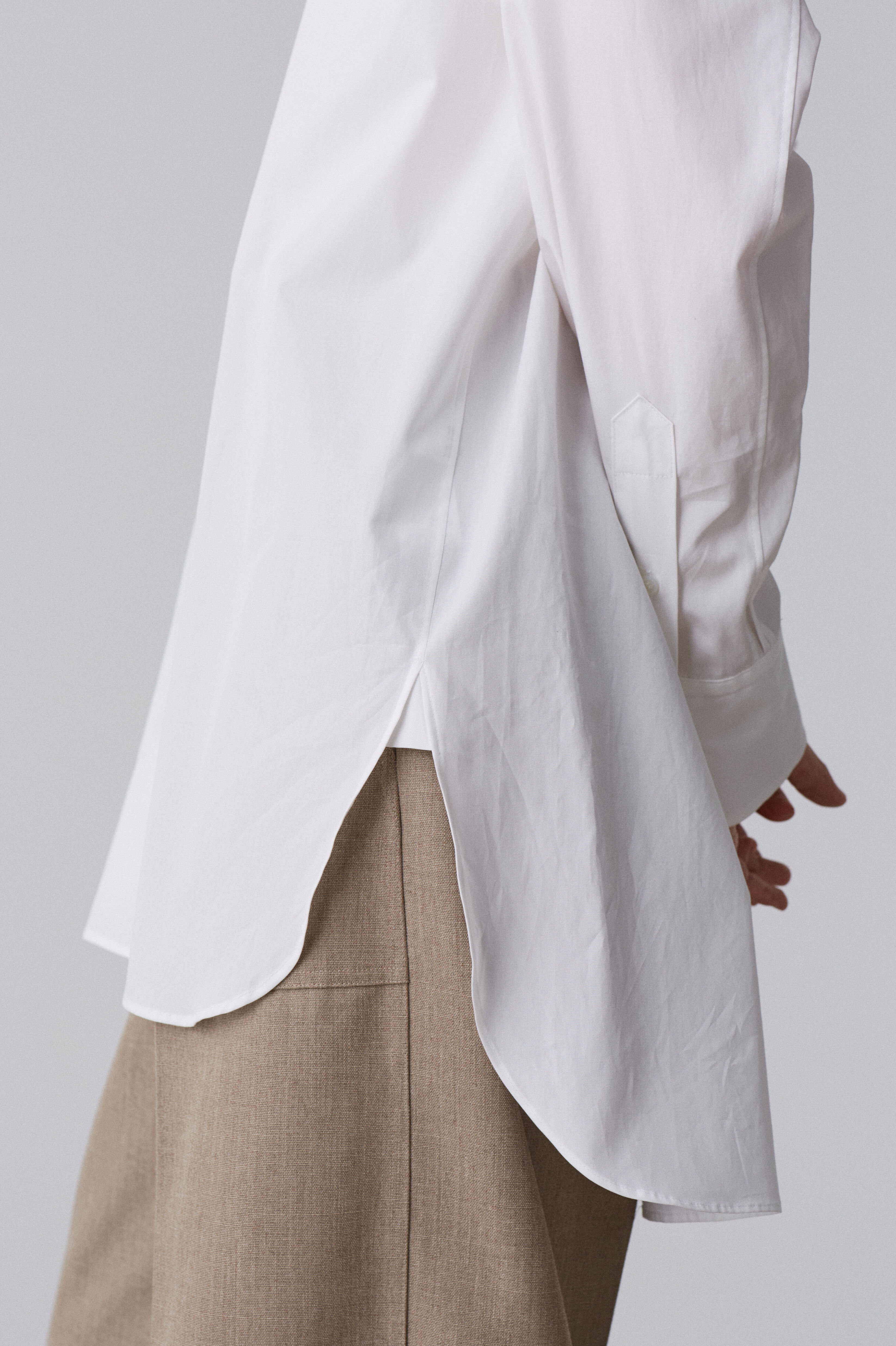 YLEVE 「YLEVE / COTTON BROAD PULL OVER SHIRT」|シャツ・ブラウス|