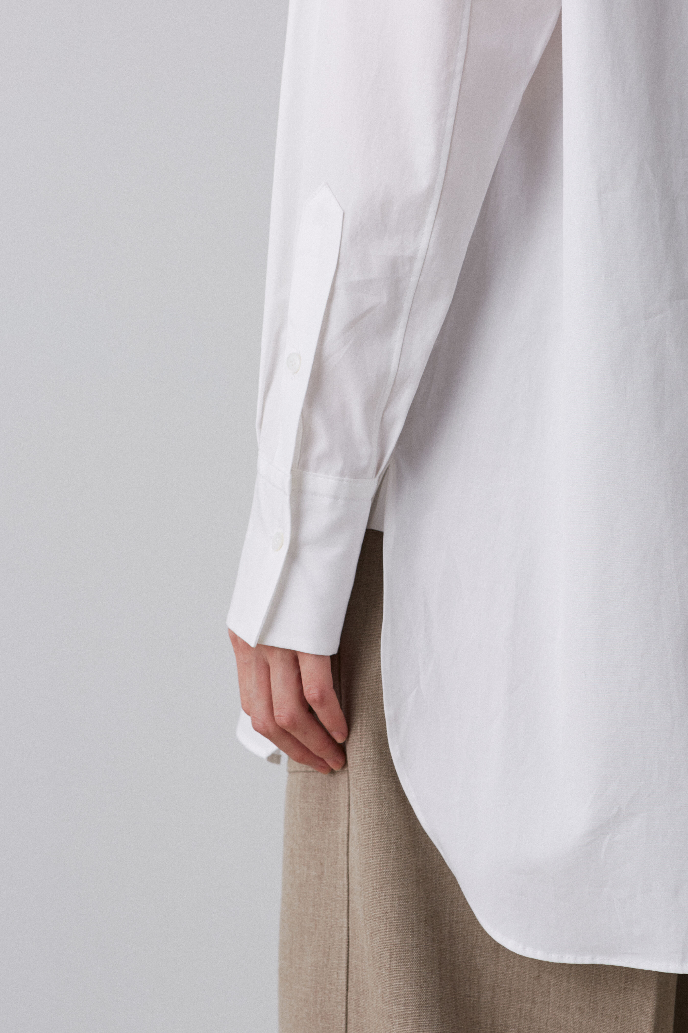 YLEVE 「YLEVE / COTTON BROAD PULL OVER SHIRT」|シャツ・ブラウス|