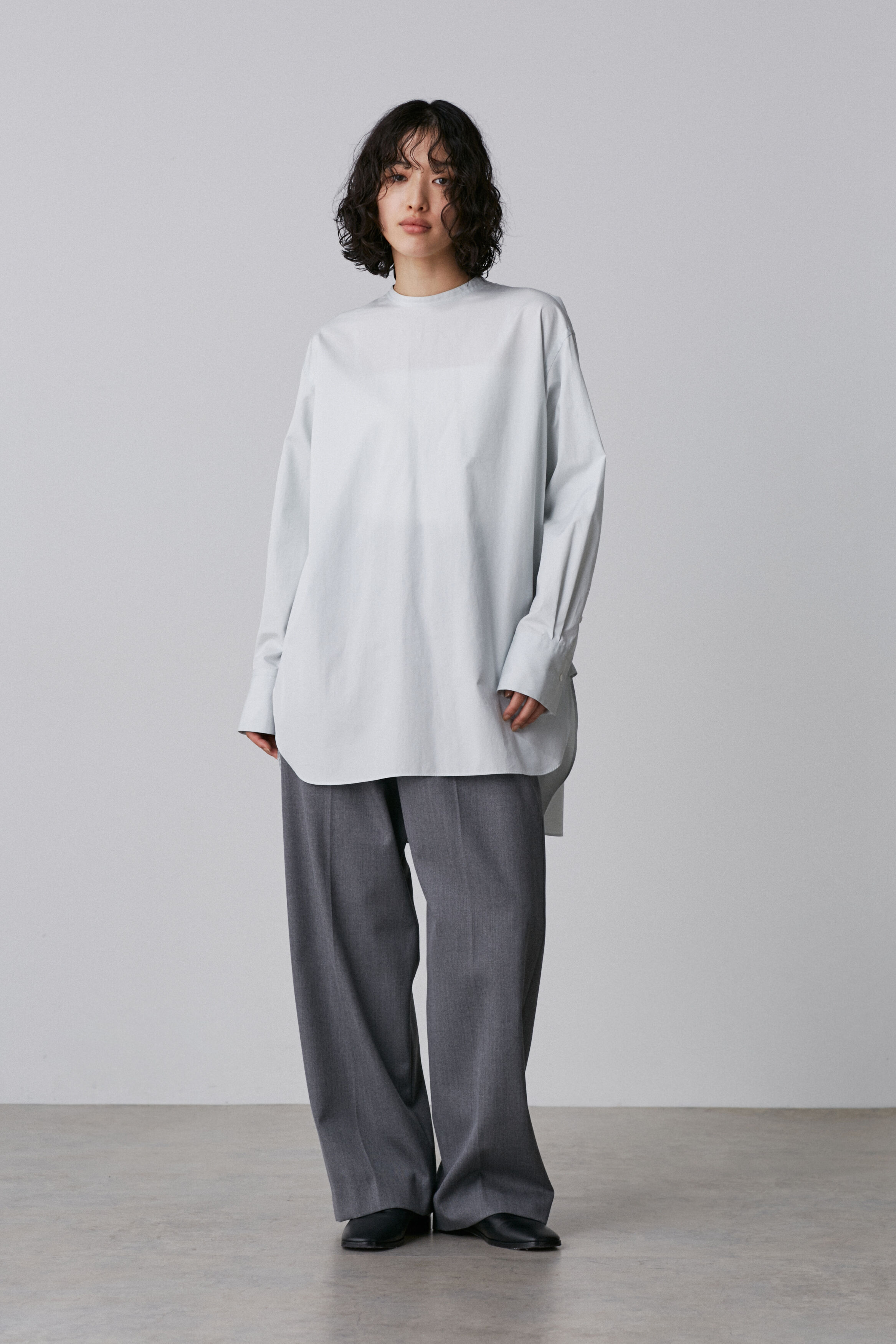 YLEVE 「YLEVE / COTTON BROAD PULL OVER SHIRT」|シャツ・ブラウス|