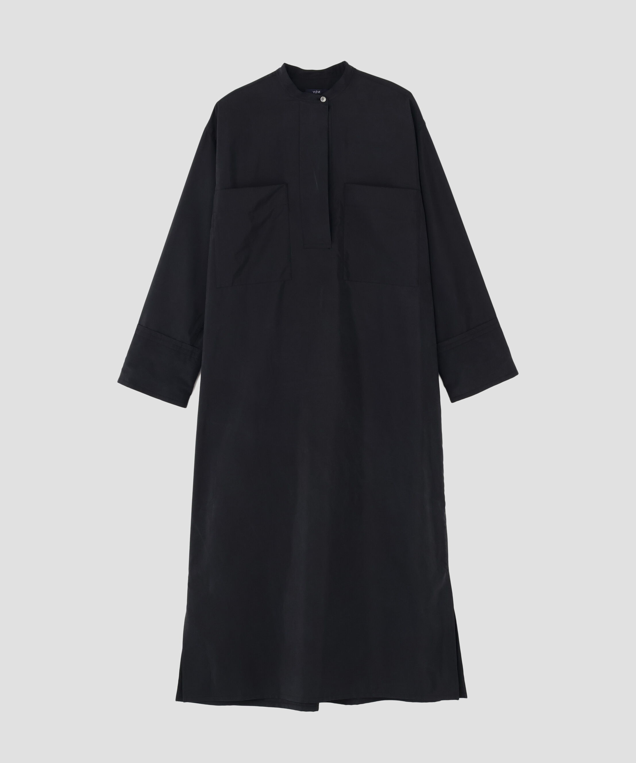 YLEVE 「YLEVE / SILK NYLON ONEPIECE」|ワンピース|ブラック