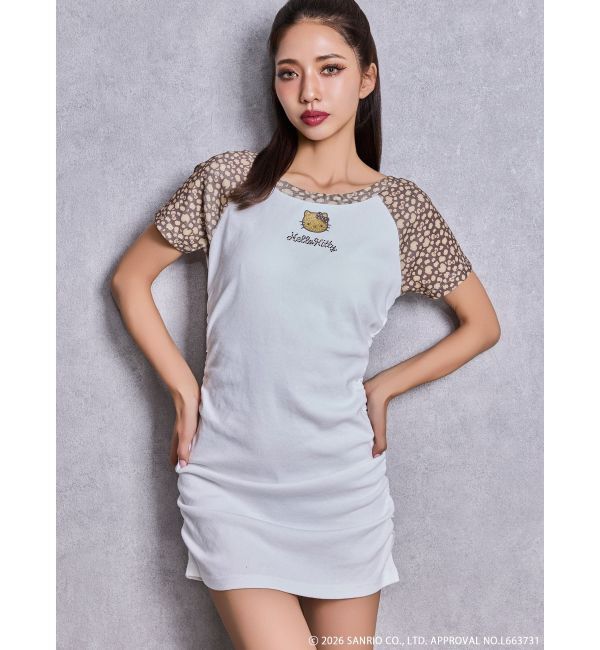 GYDA「GYDA&times;ハローキティ レオパードワンピース」|ワンピース|