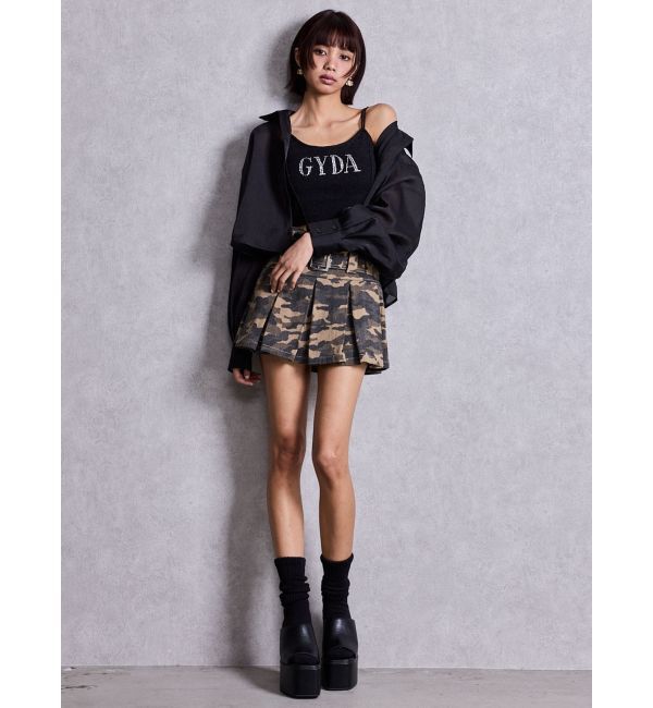 GYDA「Gemyntar bijou SHEERシャツ」|シャツ・ブラウス|