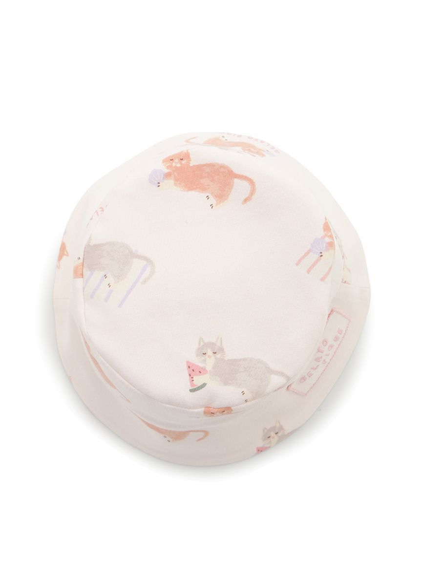 GELATO PIQUE KIDS & BABY「【KIDS】シーサイドキャット柄キャップ」|キャップ・キャスケット|