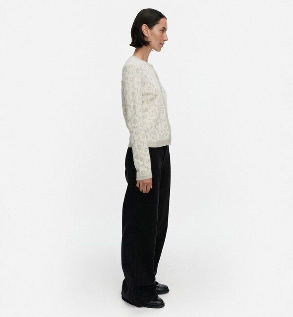 Marimekko「Arvaus Unikko ニットカーディガン」|ニット・セーター|