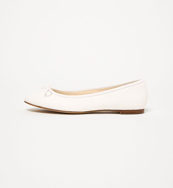 ODETTE E ODILE「バレリーナ26S フラット10&darr;&uarr;」|バレエシューズ|WHITE