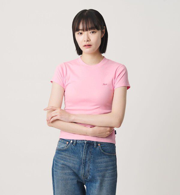 NICE WEATHER「＜NICE WEATHER＞ロゴヘルシー Tシャツ」|Tシャツ・カットソー|