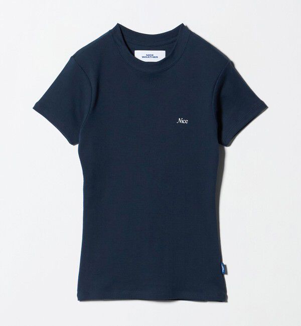 NICE WEATHER「＜NICE WEATHER＞ロゴヘルシー Tシャツ」|Tシャツ・カットソー|