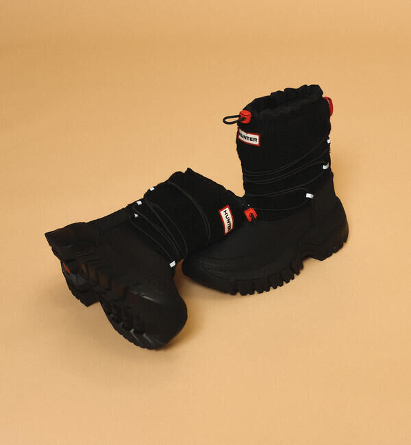 Ray BEAMS 「【WEB限定】HUNTER / インシュレイティド ショート シェルパ スノー ブーツ」|その他|