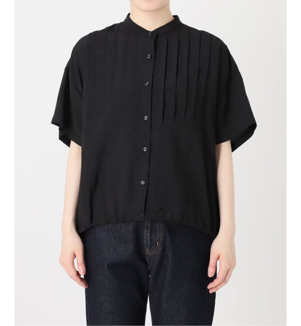 SLOBE IENA「《WEB限定/追加》ピンタックスピンドルブラウス」|シャツ・ブラウス|