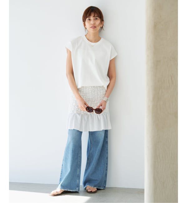 IENA「《追加9/新色あり》ラウンドテールプルオーバー」|Tシャツ・カットソー|