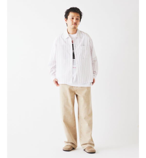 JOURNAL STANDARD relume「JAMES FABRIC / ジェームスファブリック レーヨンブレンド ストライプ シャツ」|シャツ・ブラウス|