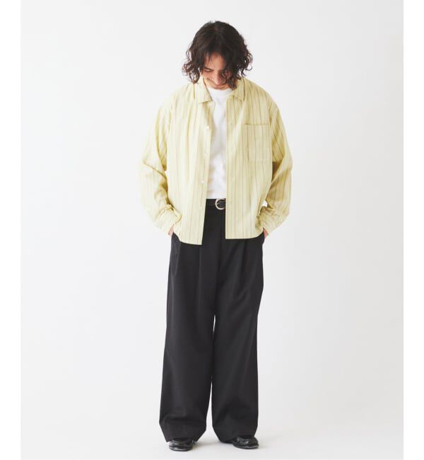JOURNAL STANDARD relume「JAMES FABRIC / ジェームスファブリック レーヨンブレンド ストライプ シャツ」|シャツ・ブラウス|