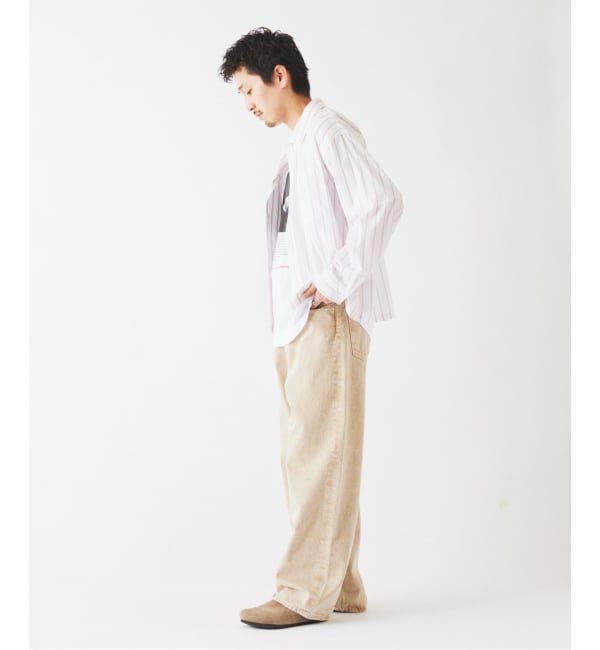 JOURNAL STANDARD relume「JAMES FABRIC / ジェームスファブリック レーヨンブレンド ストライプ シャツ」|シャツ・ブラウス|
