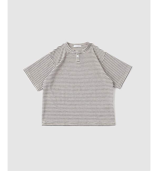 JOURNAL STANDARD「パイル ボーダー Tシャツ」|Tシャツ・カットソー|ホワイト A