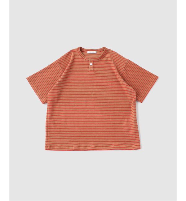 JOURNAL STANDARD「パイル ボーダー Tシャツ」|Tシャツ・カットソー|ブラウン C