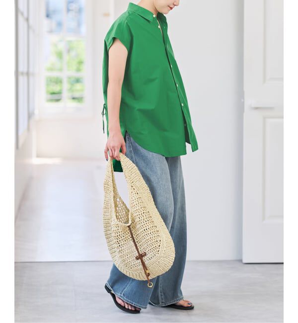 Spick and Span「バックギャザーフレンチスリーブシャツ」|シャツ・ブラウス|