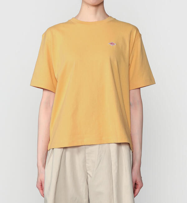 DANTON「DANTON | コットン天竺 ショートTシャツ SOLID WOMEN」|Tシャツ・カットソー|