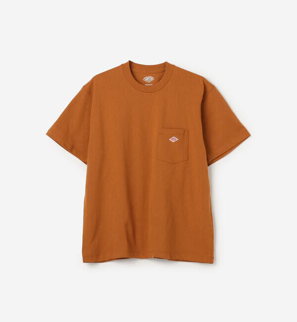 DANTON「DANTON | ポケット クルーネックTシャツ SOLID WOMEN」|Tシャツ・カットソー|