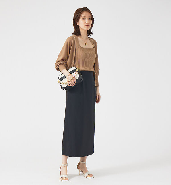 Rouge vif「【XSサイズ展開】4WAYストレッチタイトスカート」|スカート|