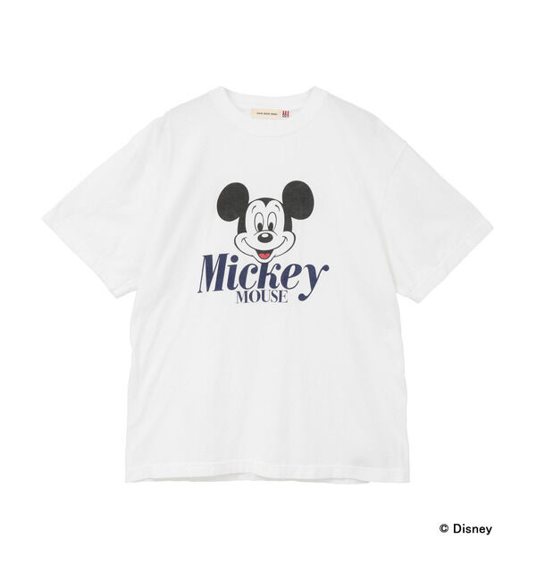 Liesse「【GOOD ROCK SPEED/グッドロックスピード】ミッキーTシャツ（26FDS003W）」|Tシャツ・カットソー|ホワイト