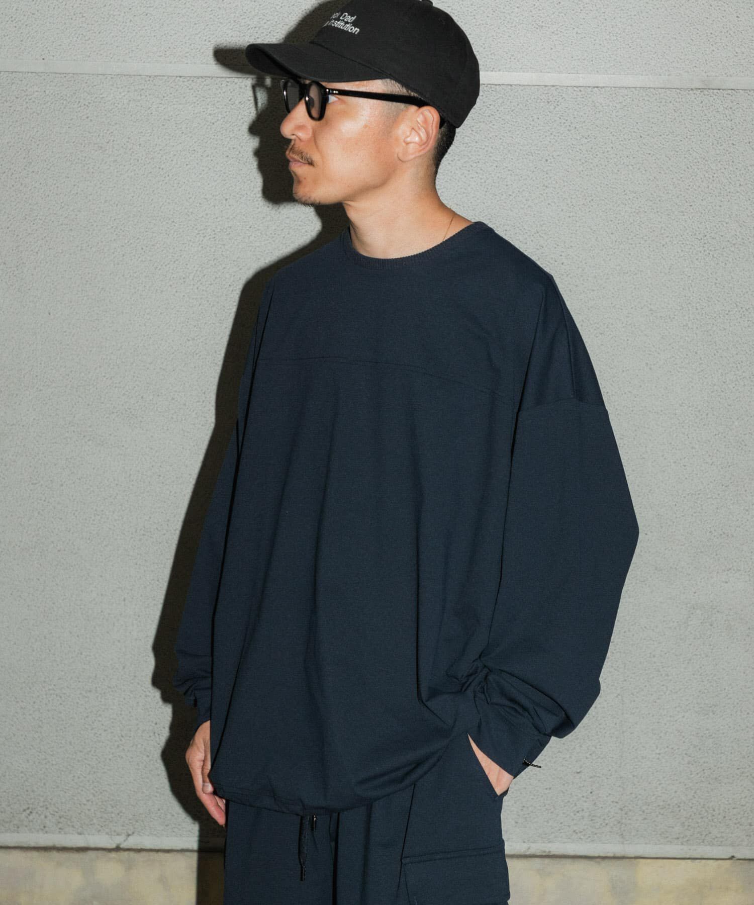 URBAN RESEARCH「Wide Dad　BREEZY TECH LONG-SLEEVE T-SHIRTS」|Tシャツ・カットソー|