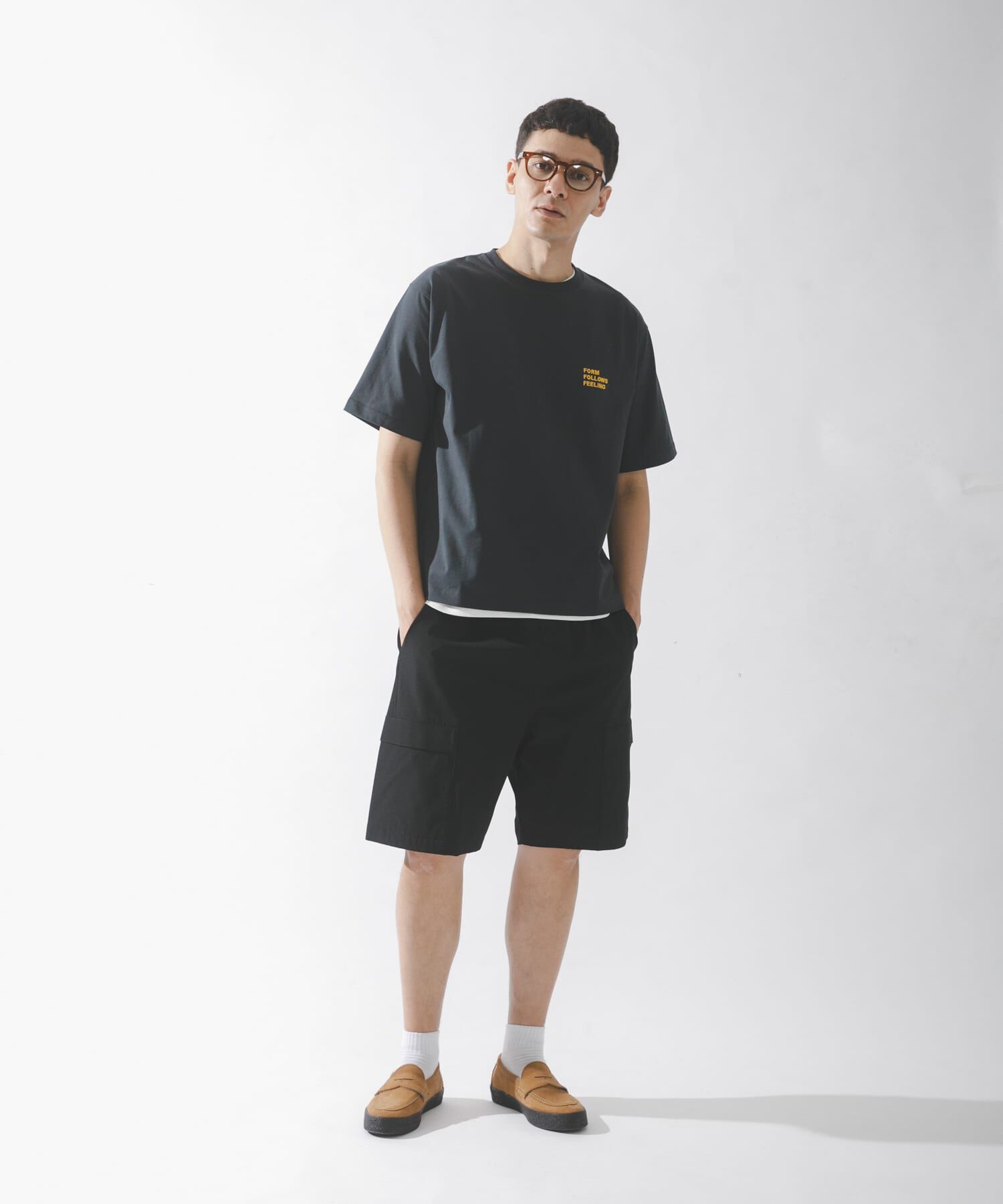Sonny Label 「ワンポイント刺繍ショートスリーブTシャツ」|Tシャツ・カットソー|