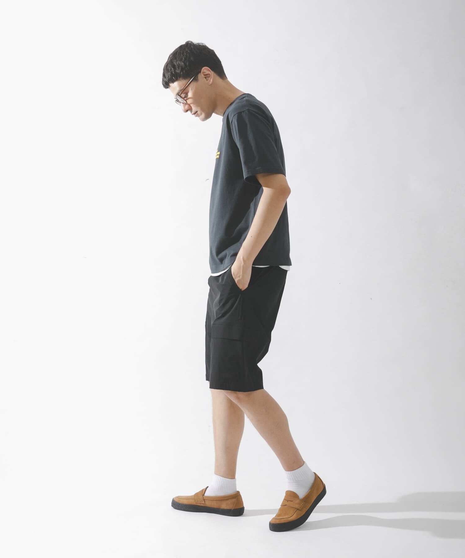 Sonny Label 「ワンポイント刺繍ショートスリーブTシャツ」|Tシャツ・カットソー|