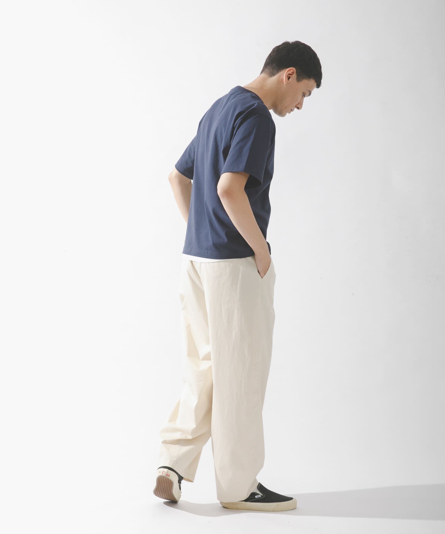 Sonny Label 「ワンポイント刺繍ショートスリーブTシャツ」|Tシャツ・カットソー|