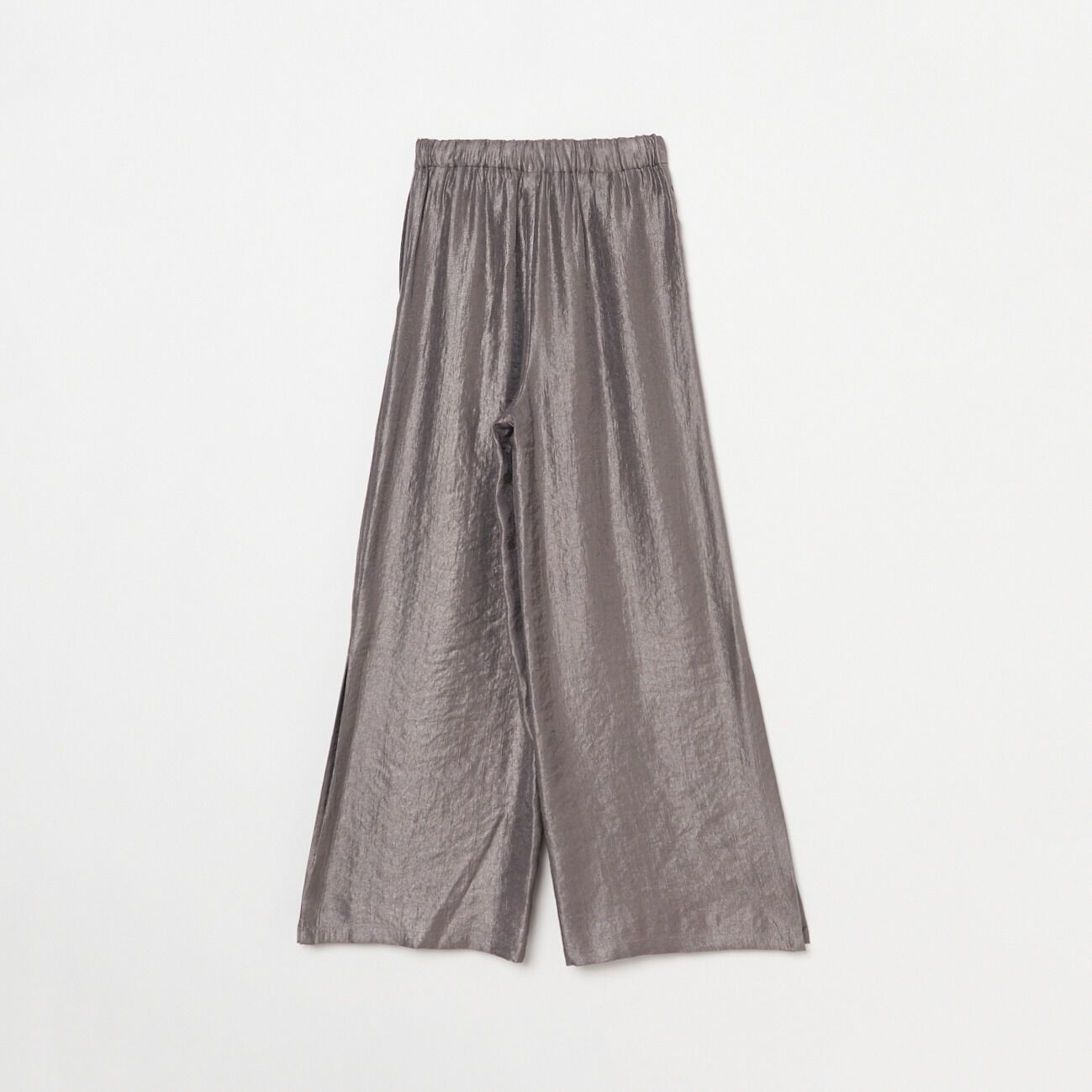 HELIOPOLE「HELIOPOLE SATIN SLIT EASY PANTS」|チノ|