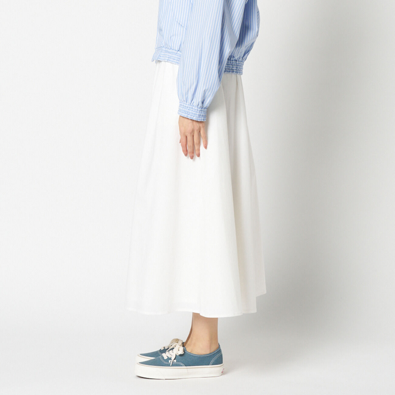 HELIOPOLE「HELIOPOLE DRAWSTRING GATHERED SKIRT」|スカート|