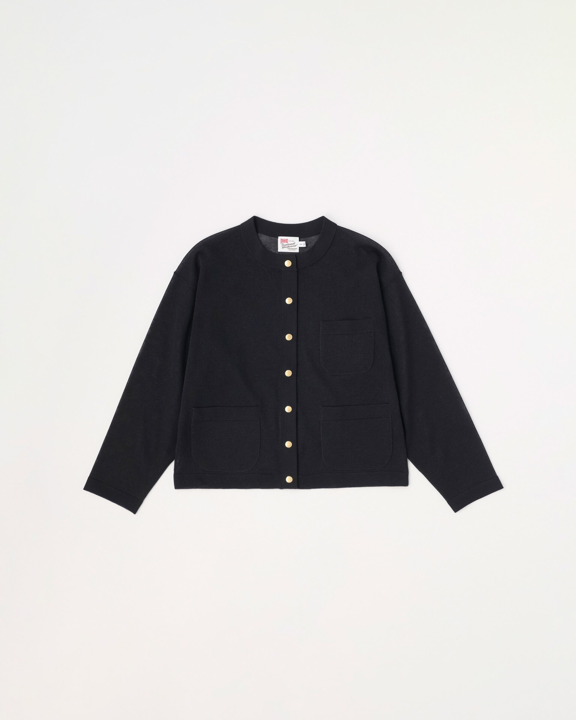 Traditional Weatherwear「ARKLEY KNIT SHEER」|ニット・セーター|ﾌﾞﾗｯｸ
