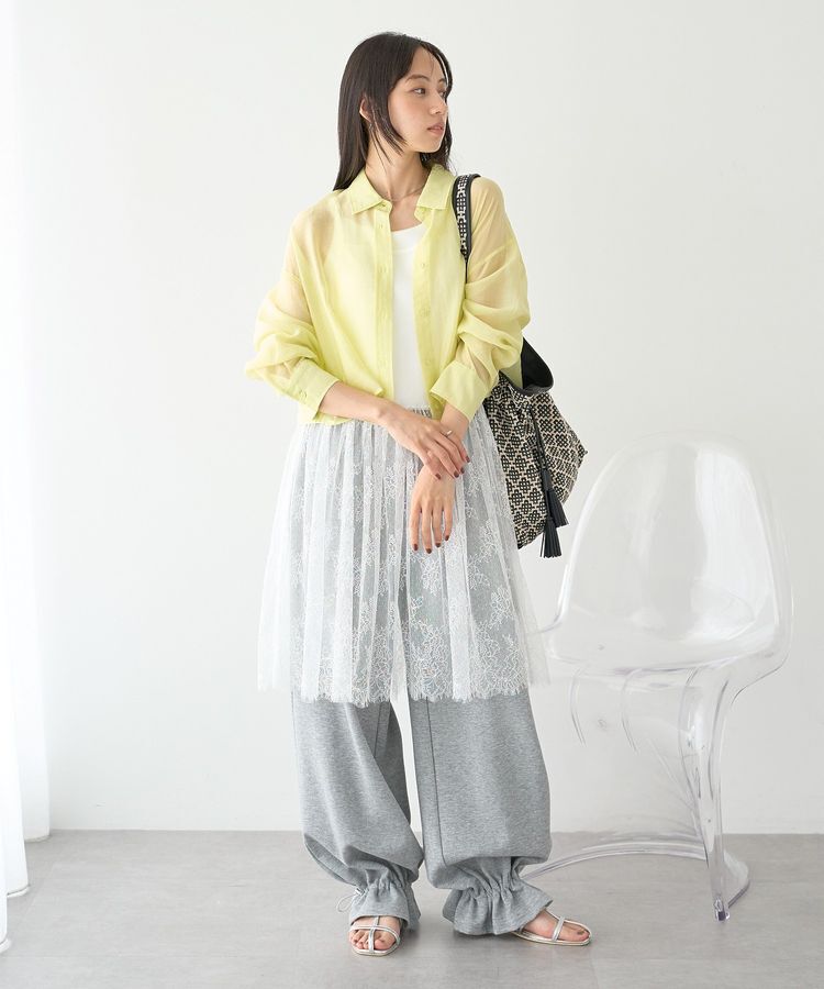 earth music&ecology「【接触冷感】裾ドロストスウェットパンツ」|その他|