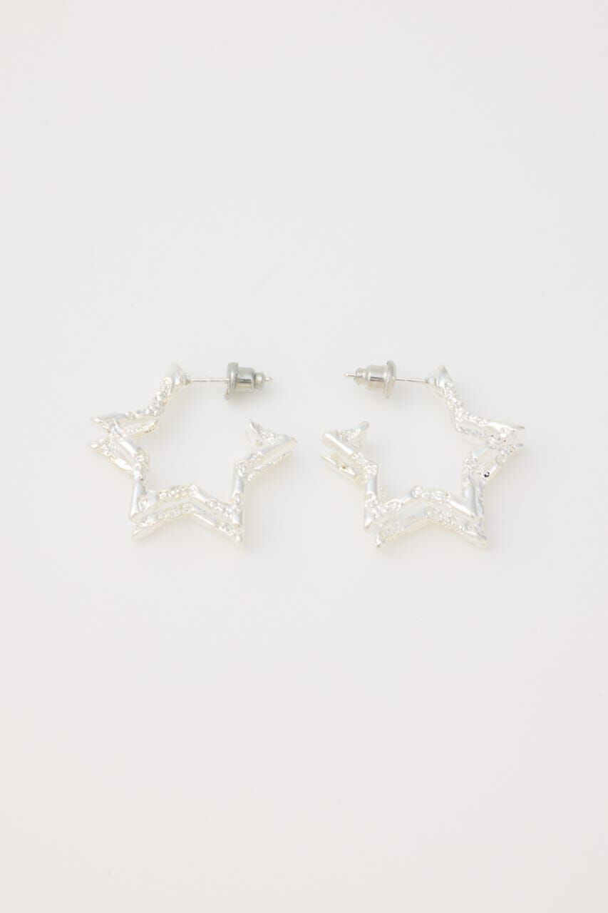 RODEO CROWNS「スターフープピアス」|ピアス|