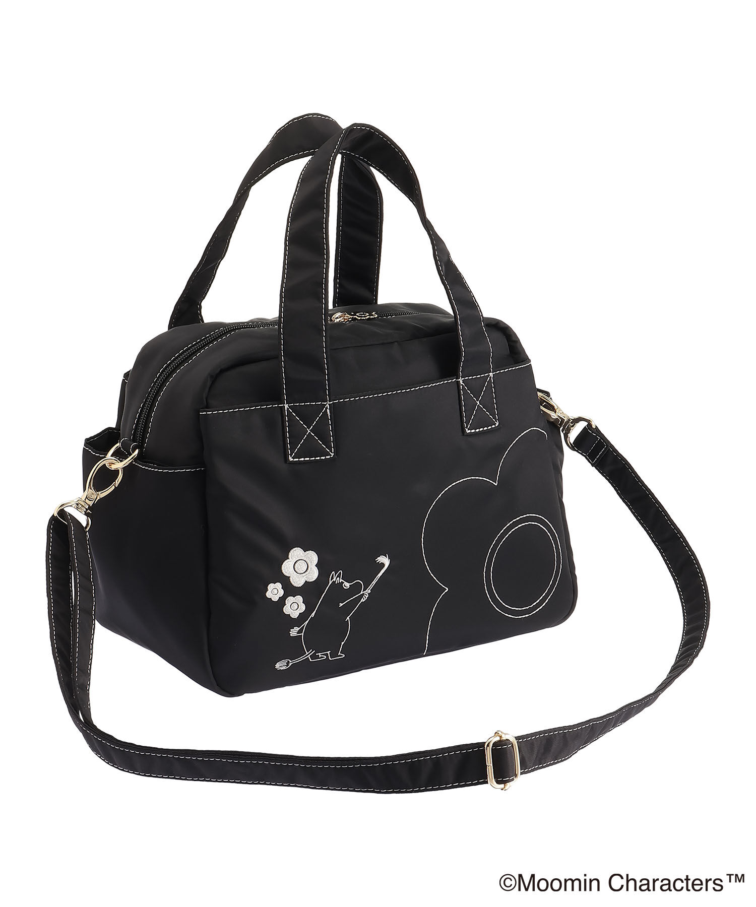 MARY QUANT「MOOMIN&times;MQナイロン 2WAYミニトート」|トートバッグ|