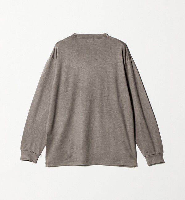 STEVEN ALAN「＜Steven Alan＞ メリノウール クルーネック ロングスリーブ Tシャツ」|Tシャツ・カットソー|