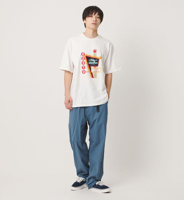 NICE WEATHER「＜NICE WEATHER＞FRESNOプリント Tシャツ」|Tシャツ・カットソー|