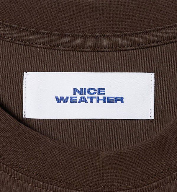 NICE WEATHER「＜NICE WEATHER＞FRESNOプリント Tシャツ」|Tシャツ・カットソー|
