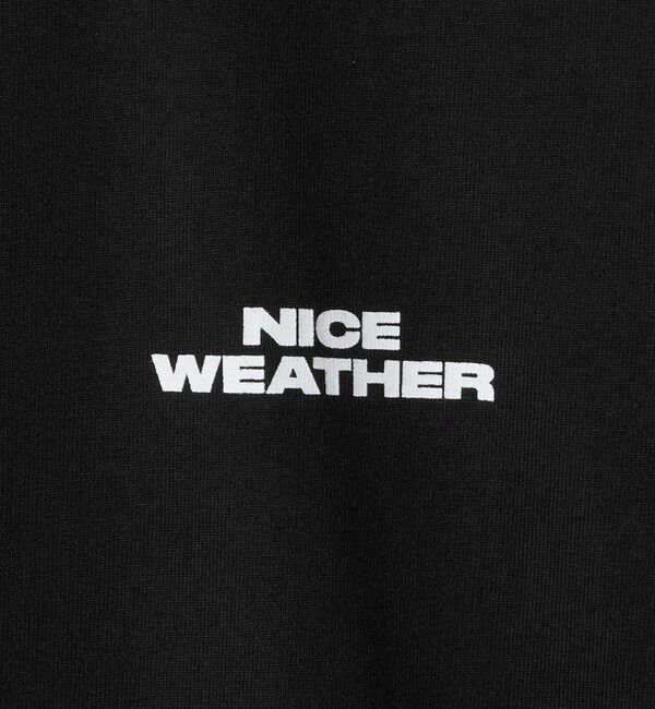 NICE WEATHER「＜NICE WEATHER＞ロゴ Tシャツ」|Tシャツ・カットソー|