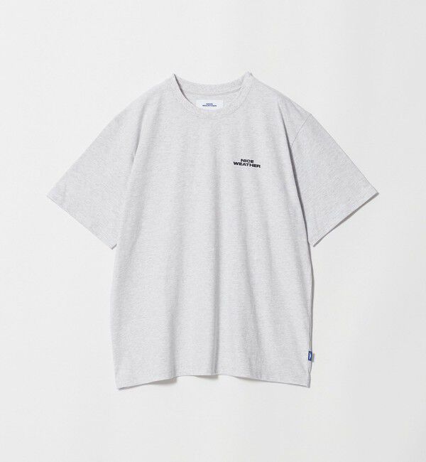 NICE WEATHER「＜NICE WEATHER＞ロゴ Tシャツ」|Tシャツ・カットソー|MD.GRAY