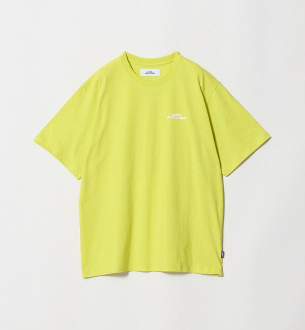NICE WEATHER「＜NICE WEATHER＞ロゴ Tシャツ」|Tシャツ・カットソー|YELLOW