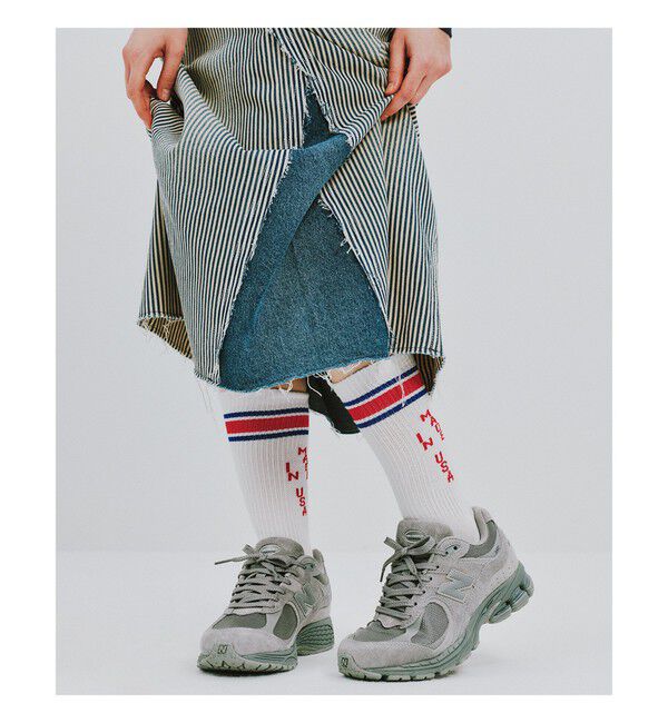 BEAMSBOY「【別注】TCK / MADE IN USA ソックス」|ソックス|RED