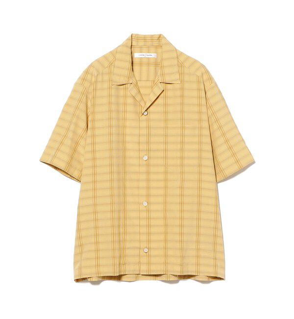Demi-Luxe BEAMS 「CMMN SWDN / Ture チェック シャツ」|シャツ・ブラウス|YELLOW_CHECK
