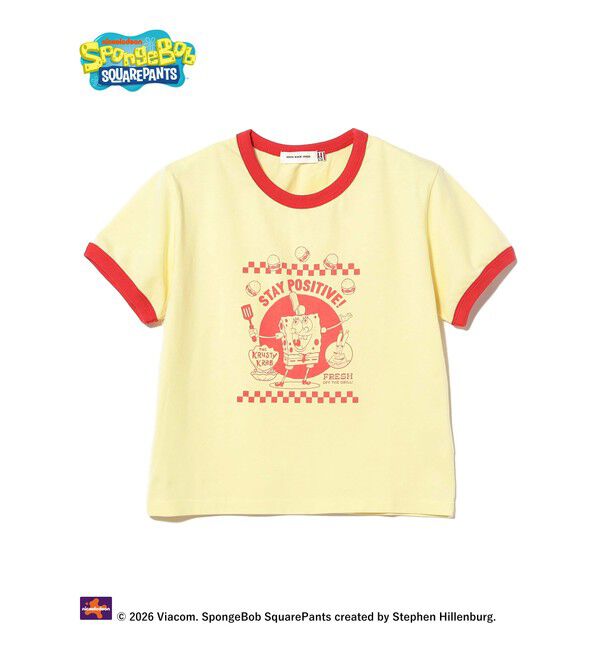 Ray BEAMS 「【別注】GOOD ROCK SPEED / Sponge Bob 半袖 Tシャツ」|Tシャツ・カットソー|YELLOW