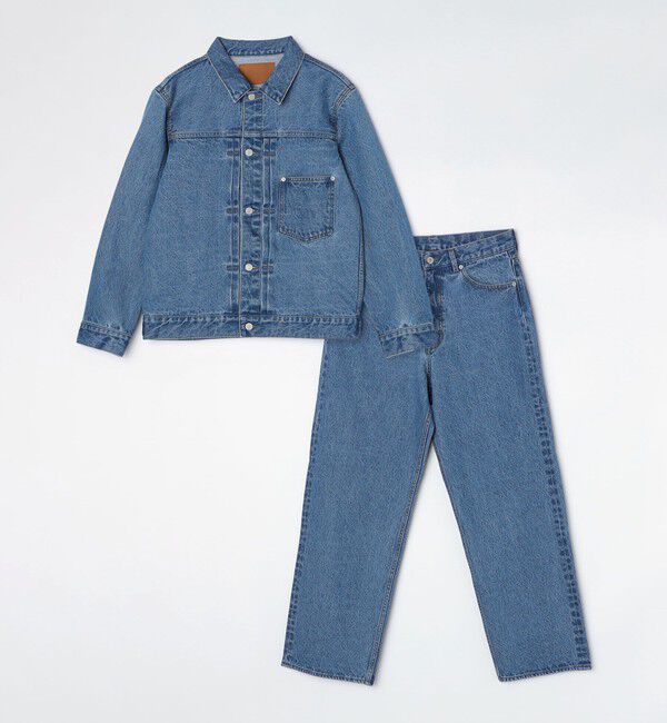 SHIPS「SHIPS: 〈セットアップ対応〉 13.5oz リラックス デニム 5ポケット パンツ」|デニム|