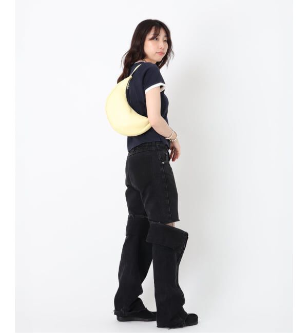  「【blancle/ ブランクレ】S.LETHER 2WAY MOON BAG limited」|ショルダー・メッセンジャー|