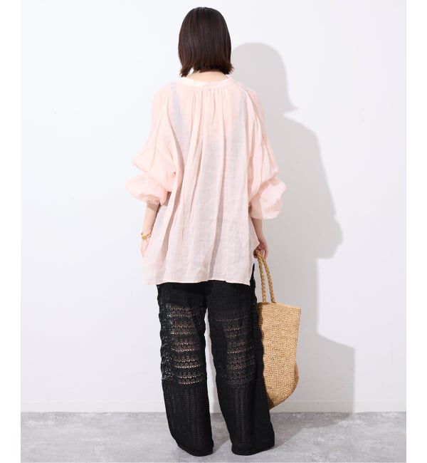 SLOBE IENA「《シリーズあり》レース編みニットパンツ」|その他|