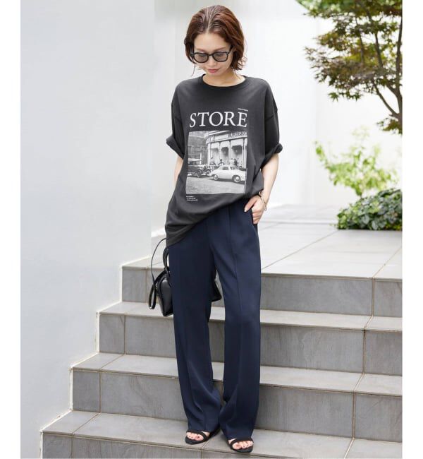 SLOBE IENA「《WEB限定/追加2予約》LIFEフォトルーズTEE」|Tシャツ・カットソー|