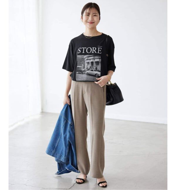 SLOBE IENA「《WEB限定/追加2予約》LIFEフォトルーズTEE」|Tシャツ・カットソー|